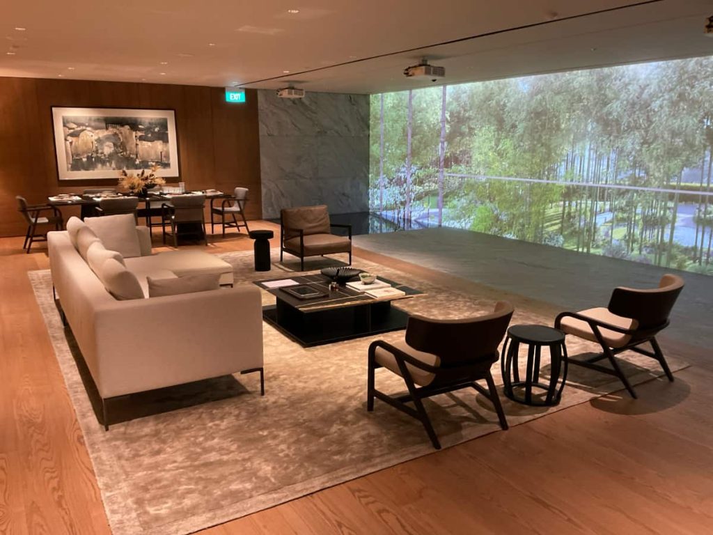 32 Gilstead Living Room with Bamboo Forest View